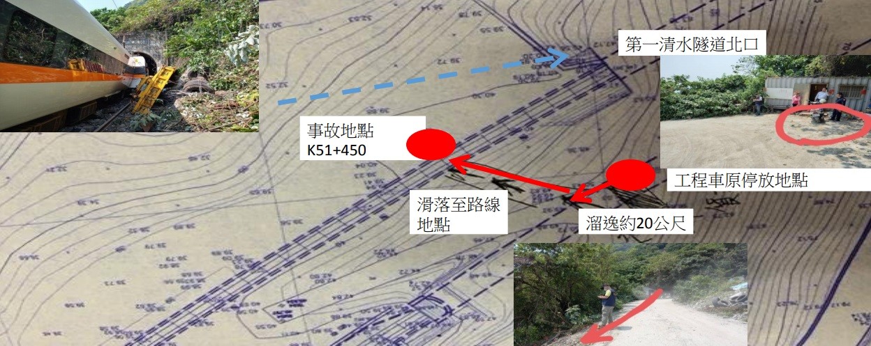 出軌,太魯閣,台鐵,林佳龍,清水隧道,花蓮,交通部,普悠瑪,運安會,蘇貞昌,蔡英文,台鐵402事故,國安