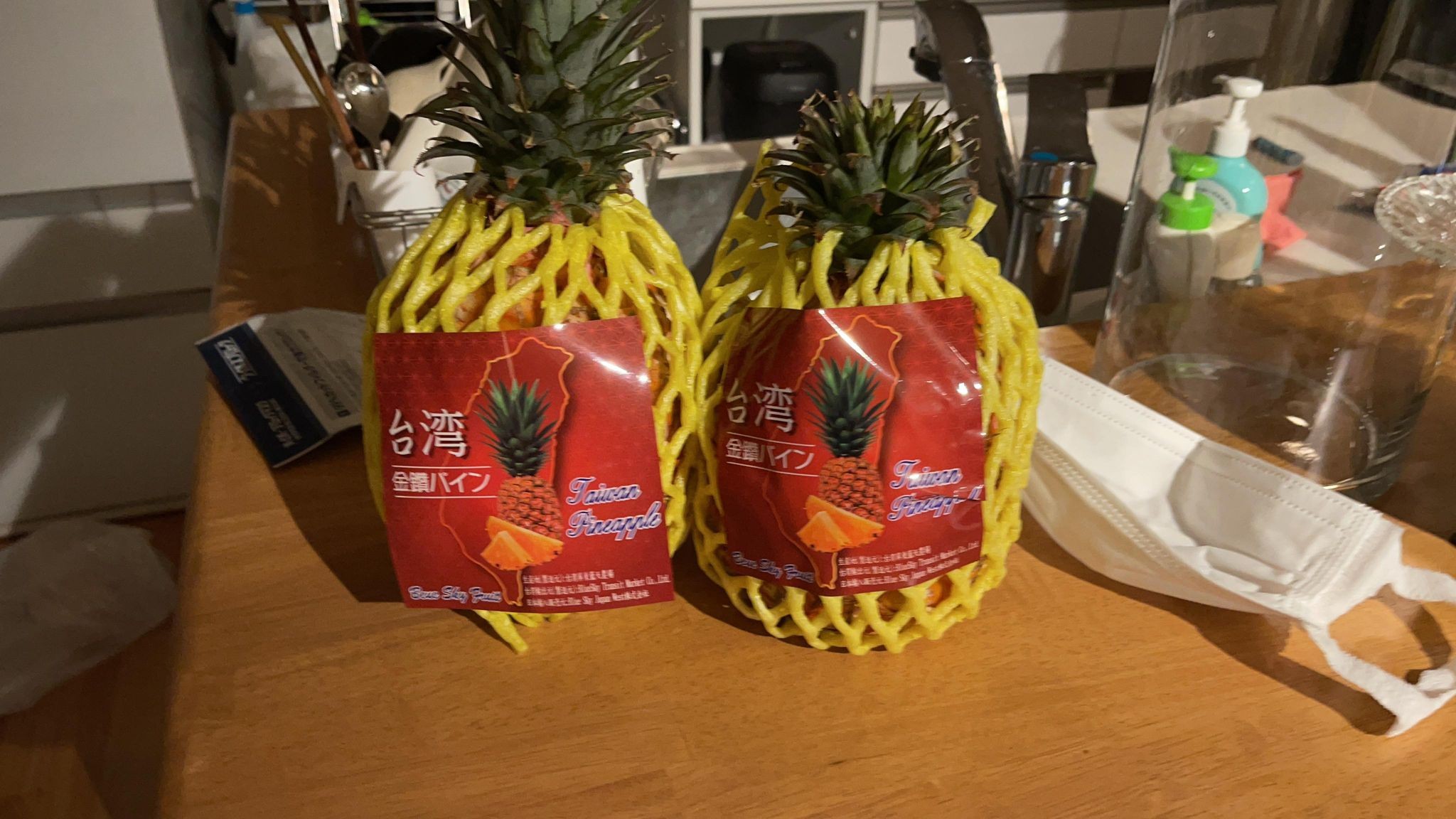 ▲▼日本電商幫賣台灣鳳梨被誤會是大陸貨。（圖／日本電商專務董事提供）