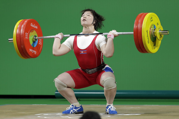 ▲▼2016里約奧運女子舉重75公斤級金牌，北韓林正心             。（圖／達志影像／美聯社）