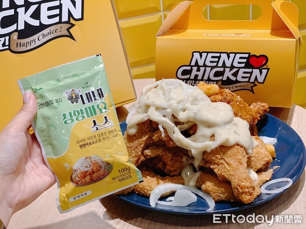 ▲▼NENE CHICKEN推青陽美乃滋炸雞。（圖／記者蕭筠攝）