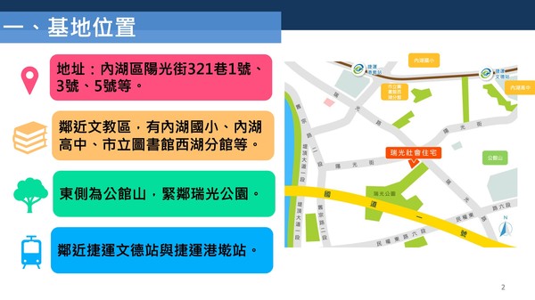 ▲▼台北市內湖區瑞光社宅招租資料。（圖／台北市政府都發局提供）