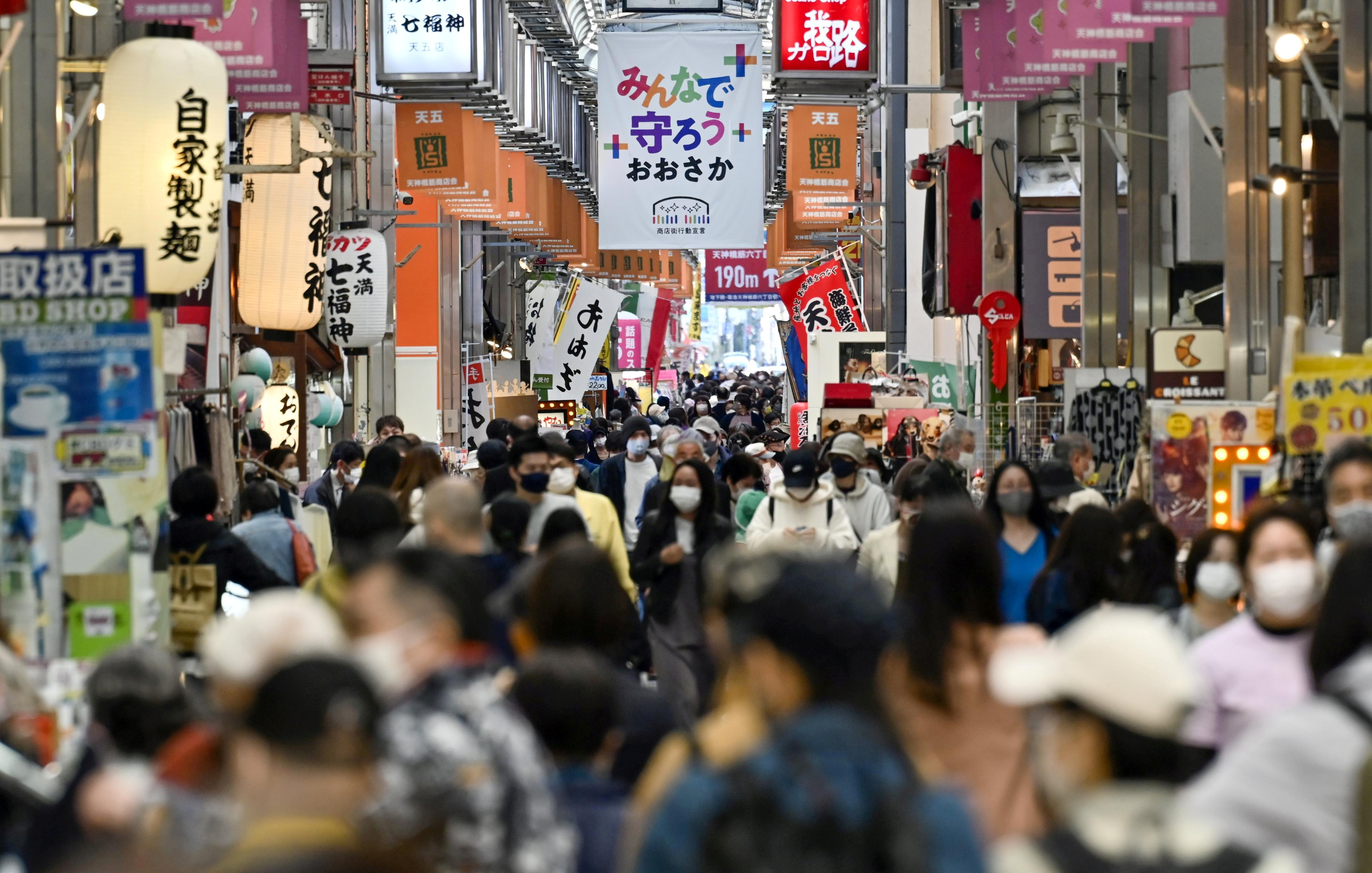 ▲▼日本大阪新冠疫情告急。（圖／路透社）