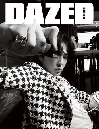 ▲G-Dragon透露專心創作音樂和BIGBANG專輯中。（圖／翻攝自DAZED KOREA）