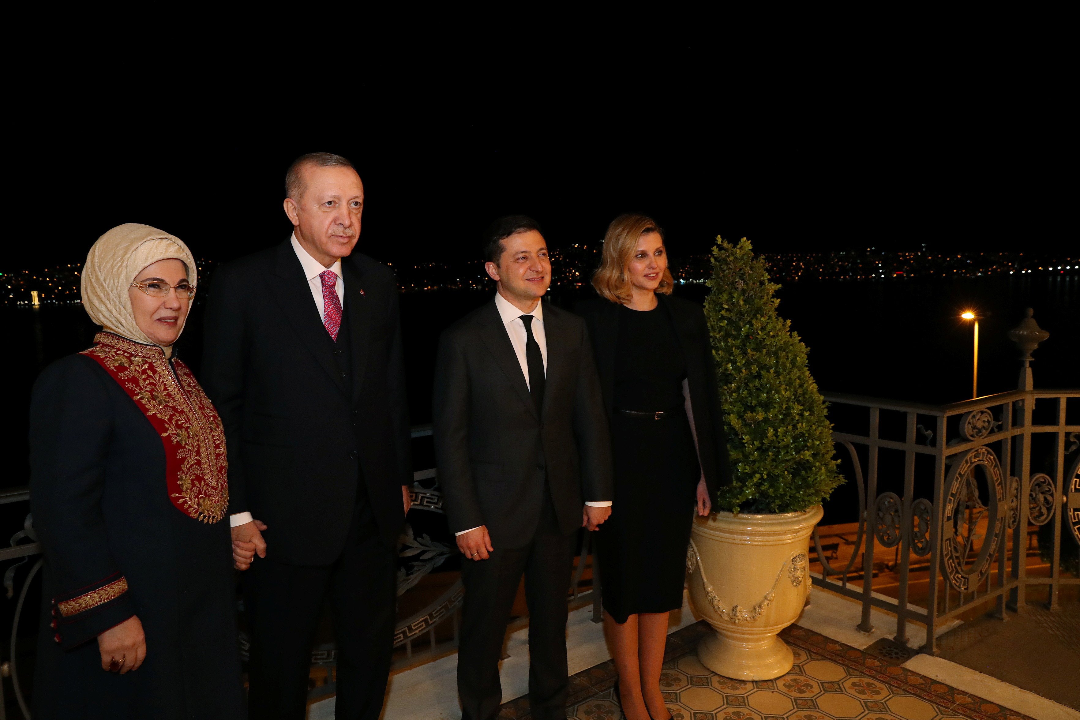 ▲▼土耳其總統艾爾段（Tayyip Erdogan）和烏克蘭總統澤倫斯基（Volodymyr Zelenskiy）會面。（圖／路透）