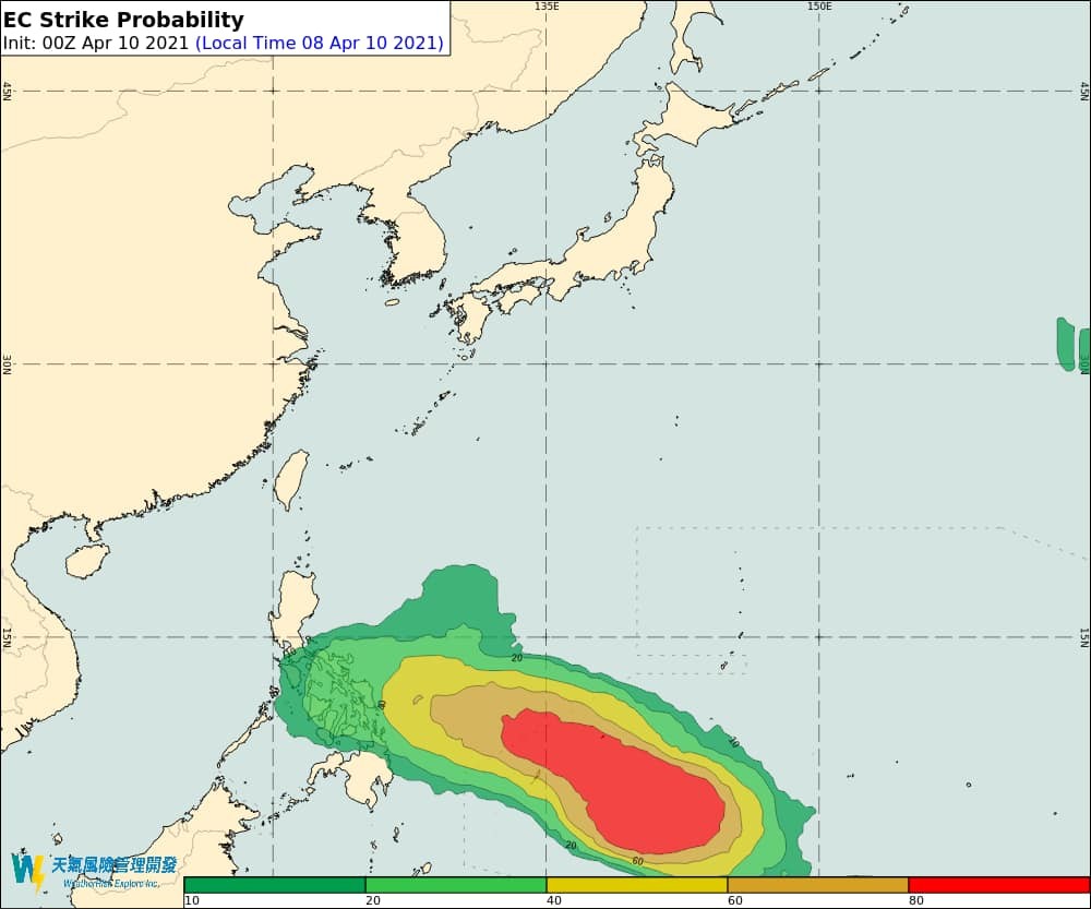 天氣圖。（圖／翻攝彭啟明臉書）