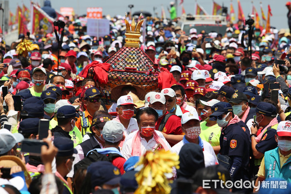 ▲大甲媽祖新港人潮。（圖／嘉義縣政府提供）