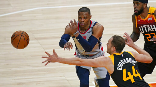 ▲▼巫師衛斯布魯克。（圖／達志影像／美聯社）