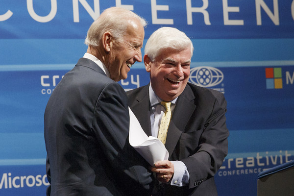 ▲▼前參議員陶德（Chris Dodd）與拜登（Joe Biden）私交甚篤是美國政壇公開的秘密。（圖／美聯社）