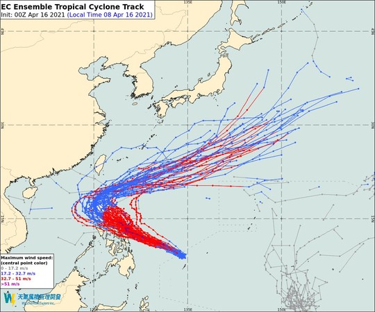 ▲舒力基颱風。（圖／中央氣象局）