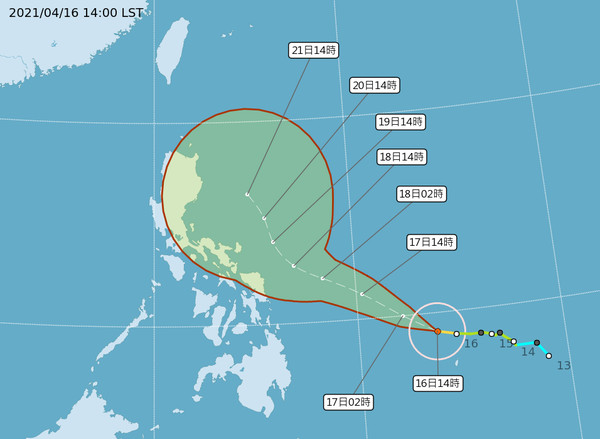 ▲▼舒力基颱風。（圖／中央氣象局）
