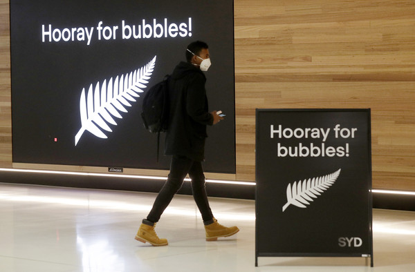 ▲紐西蘭今日開放與澳洲的旅遊泡泡。圖為澳洲雪梨機場。（圖／達志影像／美聯社）