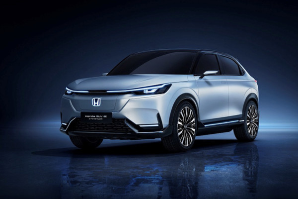 ▲Honda於上海車展推出SUV e：Prototype原型車，堪稱電動版HR-V  。（圖／翻攝自Honda）