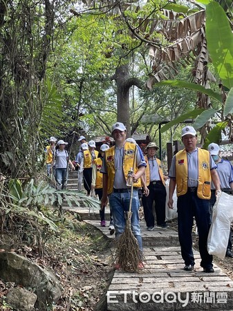 ▲益華獅子會淨山半天岩。（圖／讀者提供）