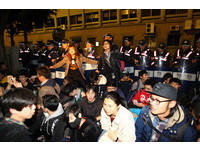 318反服貿事件學生佔領行政院（圖／記者徐文彬攝）