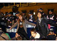 318反服貿事件學生佔領行政院（圖／記者徐文彬攝）