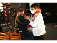 318反服貿事件學生佔領行政院-2（圖／記者徐文彬攝）