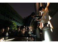 318反服貿事件學生佔領行政院-2（圖／記者徐文彬攝）