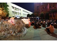 318反服貿事件學生佔領行政院-3（圖／記者徐文彬攝）