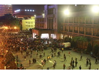 318反服貿事件學生佔領行政院大景（圖／記者徐文彬攝）