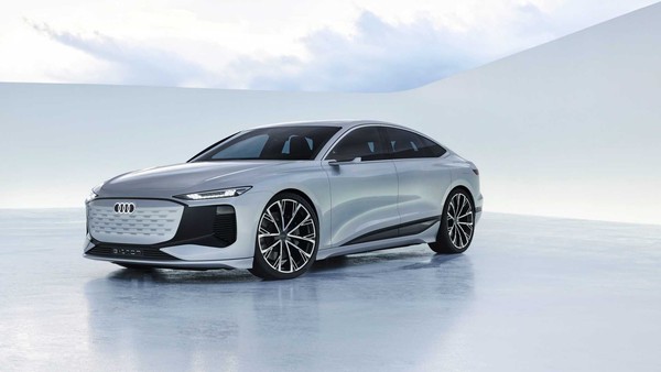 ▲奧迪A6 e-tron Concept上海車展亮相。（圖／翻攝自Audi）