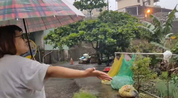 ▲高雄桃源區下大雨  。（圖／高雄原民會提供）