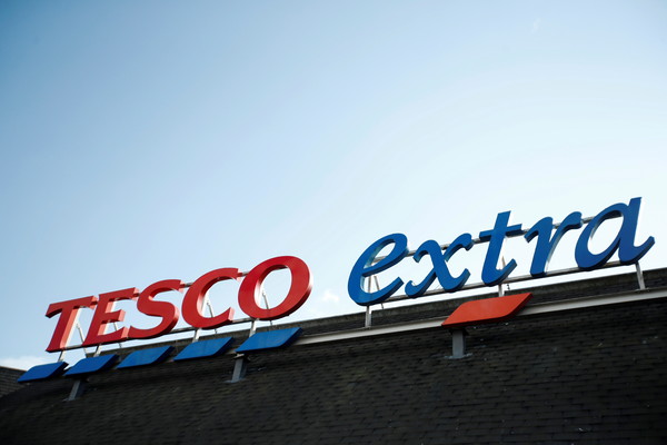 ▲▼英國大型連鎖超市Tesco解僱員工遭判賠。（圖／路透）
