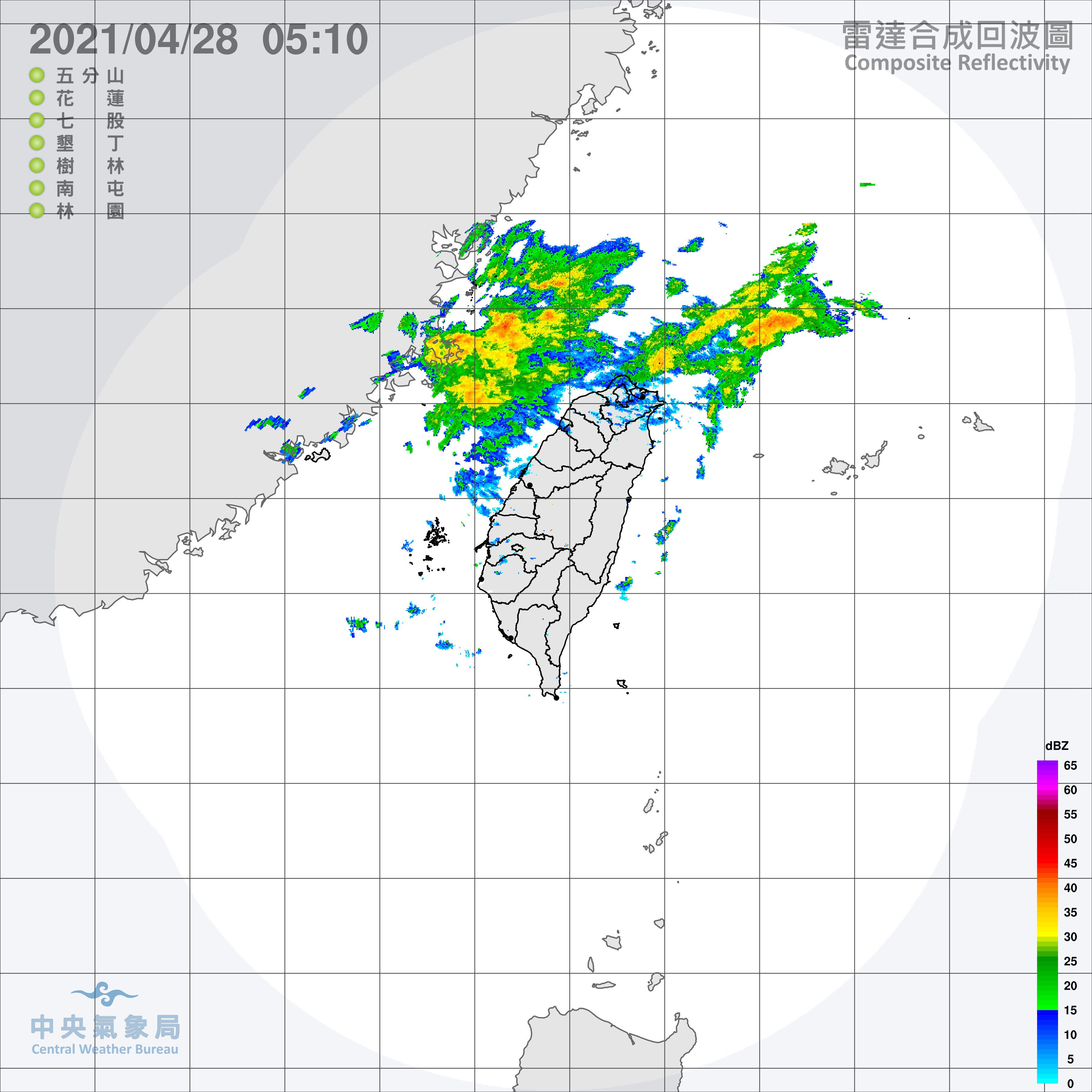 天氣圖。（圖／氣象局）