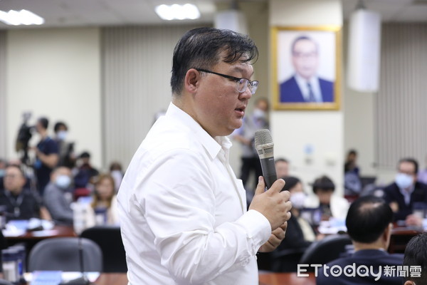 ▲國民黨中常會，李德維發言。（圖／記者林敬旻攝）