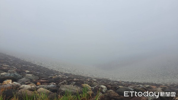 ▲湖山水庫管理中心表示，經今日上午降雨後，湖山水庫進帳9萬多公噸，水位高度約191公尺，蓄水率為37％。（圖／記者蔡佩旻翻攝）