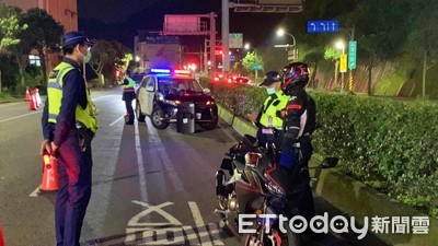 金山警分局「擴大臨檢」拚治安　重兵佈署取締飆車危險駕駛