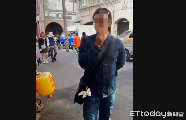 ▲▼袁男滋擾迪化商圈店家，佯稱商品瑕疵藉故要「好康」，店家不從就滋擾店家。（圖／記者邱中岳翻攝）