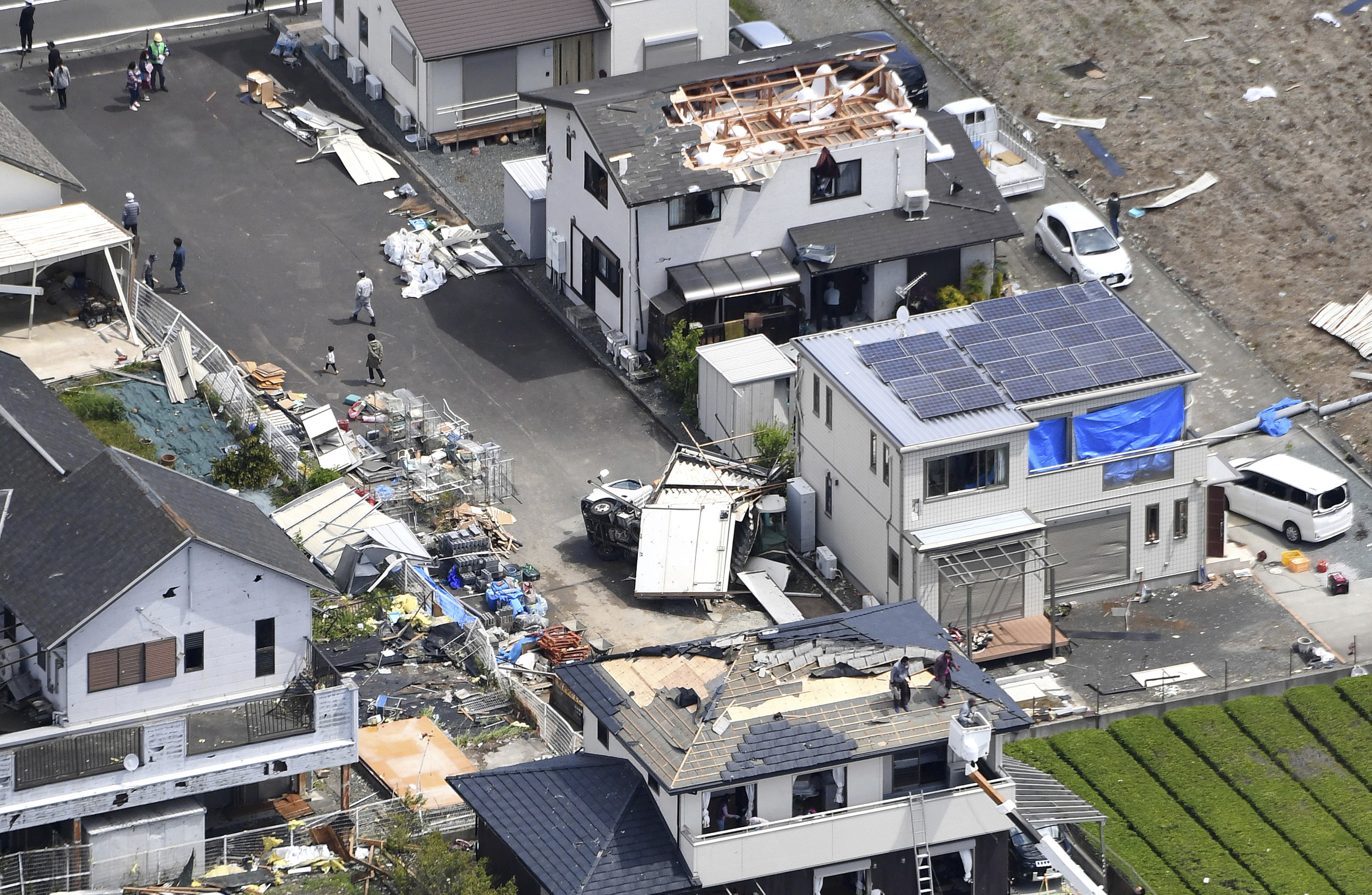 日本突颳強風3傷災民驚喊 屋頂沒了 40棟建物損毀百戶停電 Ettoday國際新聞 Ettoday新聞雲