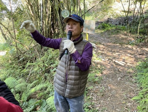 ▲桃園大溪順和媒礦遺址遭噴漆破壞。（圖／朱文榮提供）