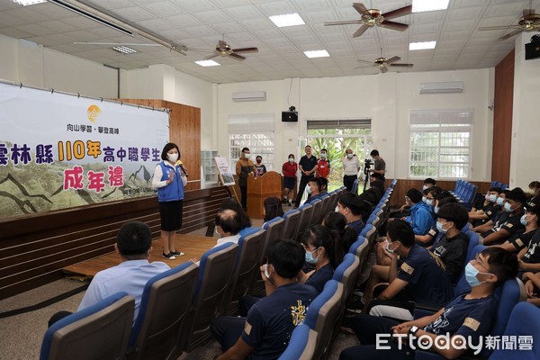 ▲成年禮活動選在華山教育農園舉辦，是縣府整修後首次開放做為師生戶外教育學習場域。（圖／記者蔡佩旻翻攝）