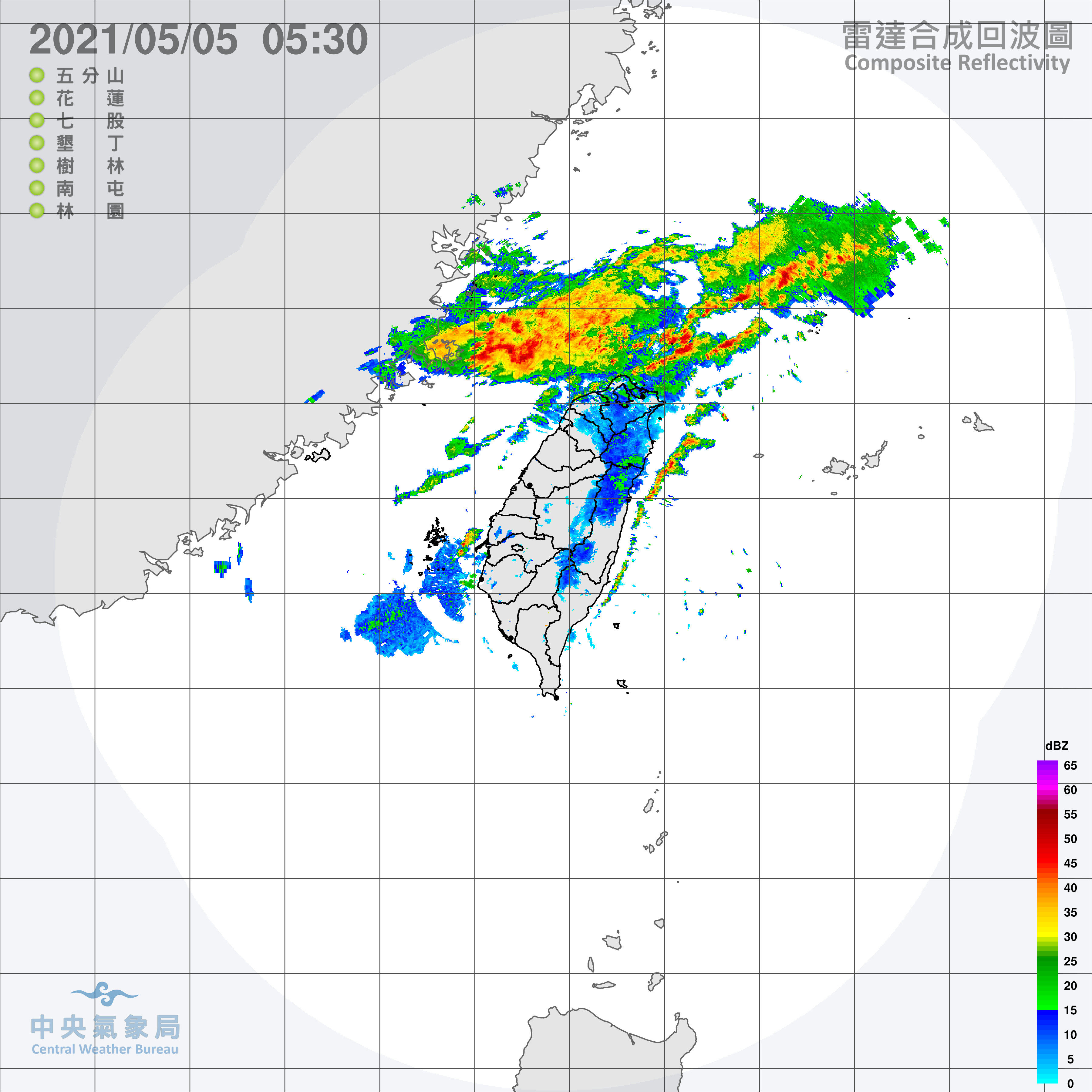 天氣圖。（圖／氣象局）