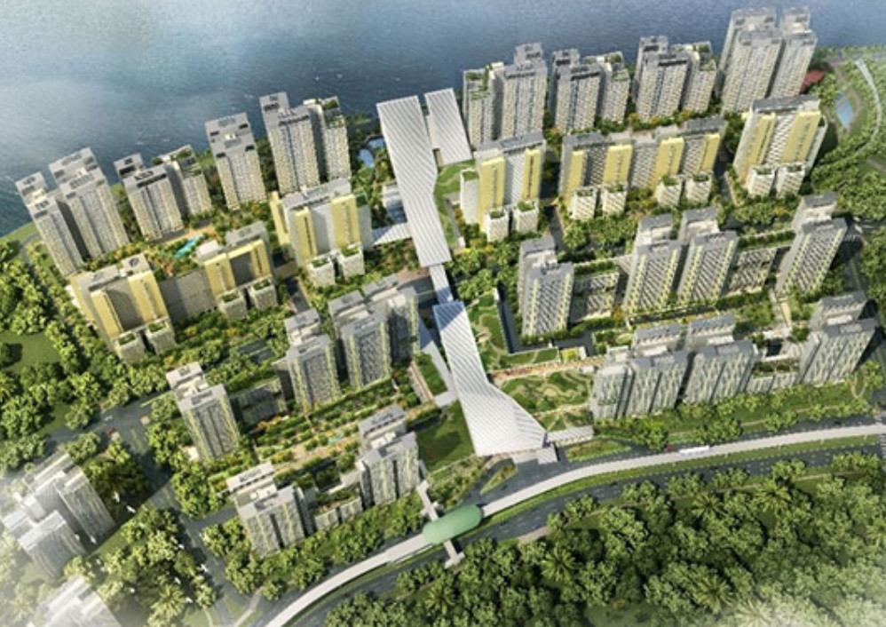 ▲▼「組屋」就是新加坡的公共住宅，遍布全島各地，由一棟棟整齊一致的高樓形成一個社區。（圖／翻攝自Housing &amp; Development Board）