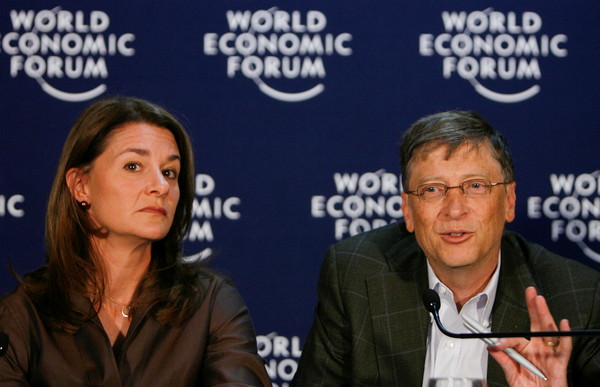 ▲▼微軟公司（Microsoft）創辦人比爾蓋茲（Bill Gates）與妻子梅琳達（Melinda Gates）。（圖／路透）