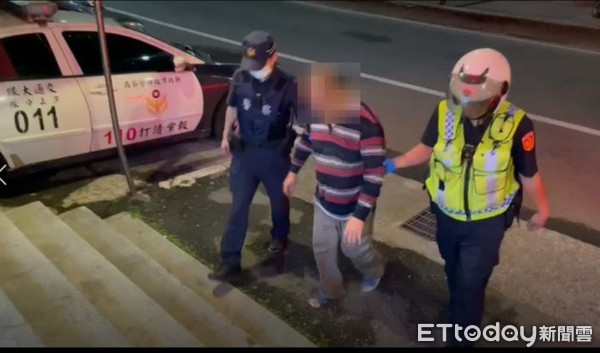 ▲汐止區長興街4日深夜有瓦斯鋼瓶棄置在馬路中央引發民眾憂慮，所幸警方及時排除並逮捕偷瓶竊賊。（圖／記者張君豪攝）