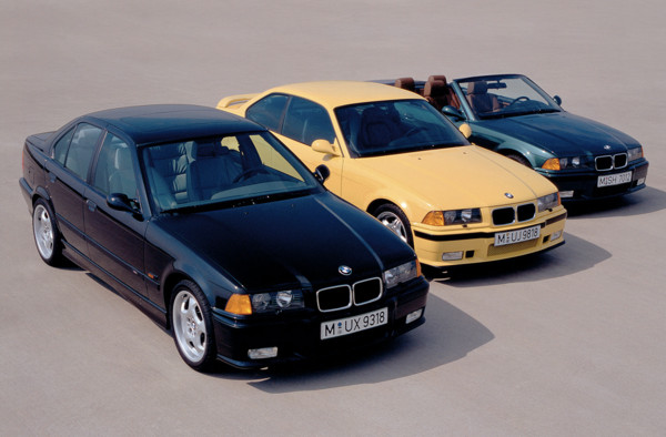 ▲1995 BMW E36 M3 Sedan。（圖／翻攝自BMW）