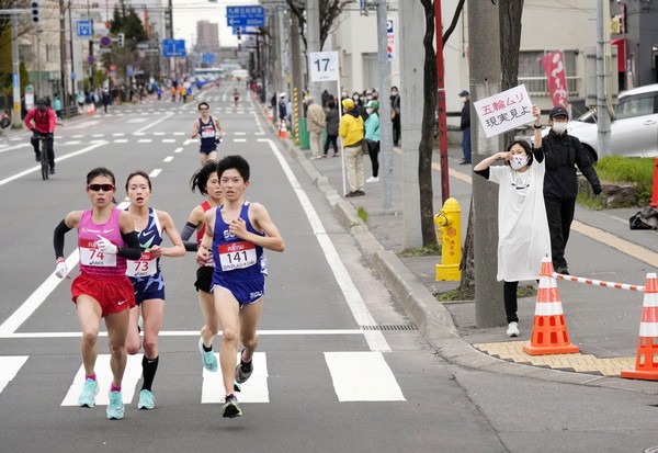 ▲▼日本北海道札幌於5月5日舉辦東京奧運的馬拉松測試賽。（圖／路透）