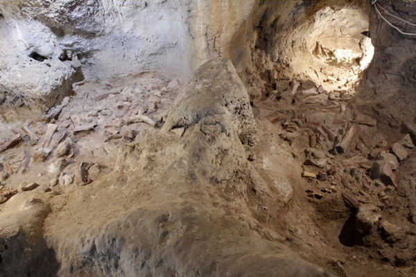 ▲▼在義大利拉蒂納省的聖費利切奇爾切奧（San Felice Circeo）一處名為「瓜塔里」的洞穴（Guattari Cave）發現9具尼安德塔人遺骸。（圖／路透）