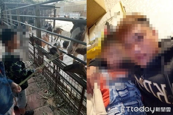  ▲▼台中頭汴坑溪溺水意外，死者7歲男童與父親合照。（圖／家屬提供）