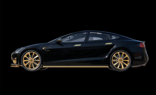 ▲特斯拉Model S改裝Model Excellence 24K。（圖／翻攝Caviar）