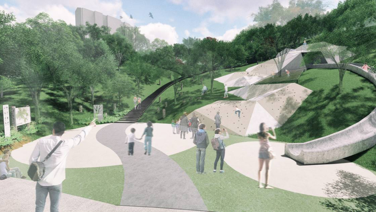 北市11公頃 文山森林公園 年底完工 46米溜滑梯 5大區搶先看 Ettoday旅遊雲 Ettoday新聞雲