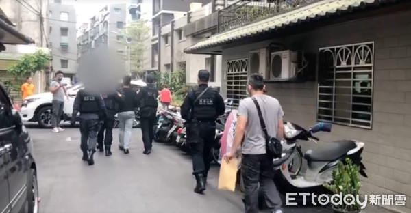 ▲警察局昨捕獲竹聯幫不法份子。（圖／警察局提供）