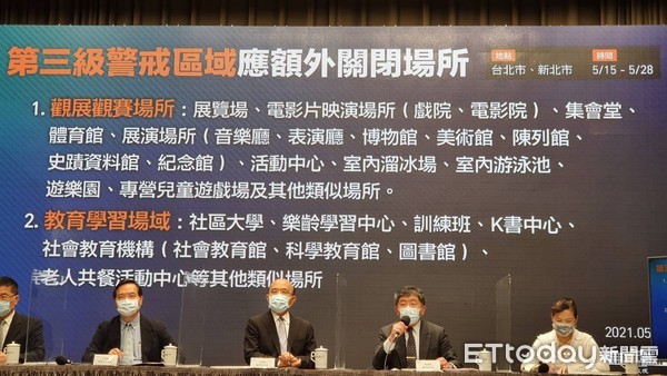 雙北升三級！陳時中：外送有必要性不會停　違規社交聚會有裁罰 | ETto