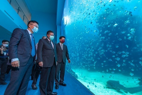 ▲青埔Xpark水族館和龍潭小人國，停業至528