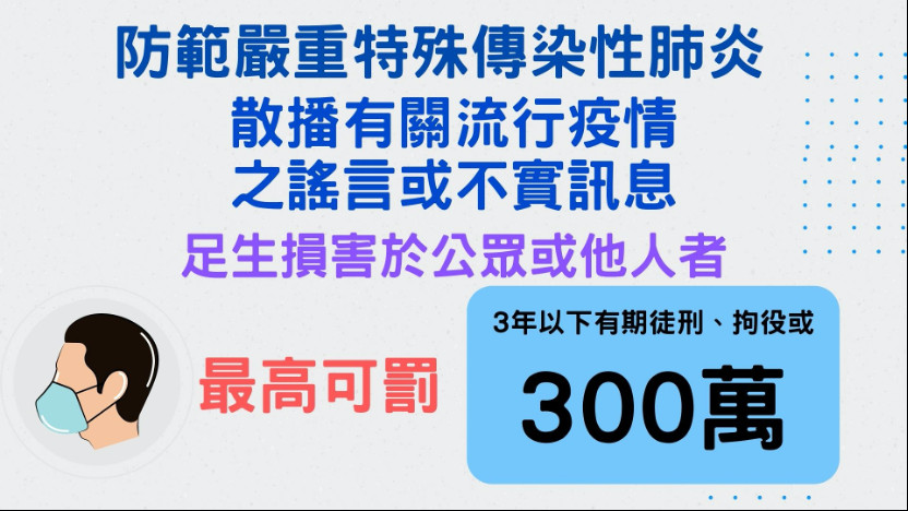 ▲▼         散播不實疫情資訊最高開罰300萬　新竹市衛生局呼籲先查證再分享！    。（圖／ETtoday）