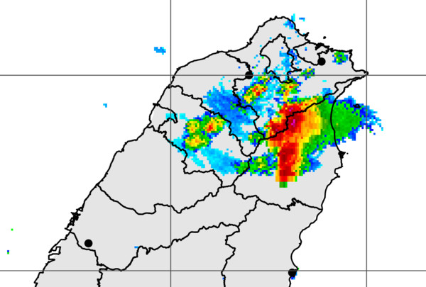 ▲▼大雨特報。（圖／中央氣象局）