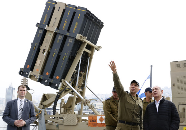 ▲▼以色列的「鐵穹」飛彈防禦系統。（圖／達志影像／美聯社）